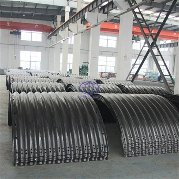 hot galvanzied corrugated steel pipe in Kenya